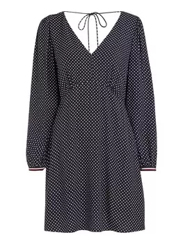 Платье Tommy Hilfiger, черно-белый