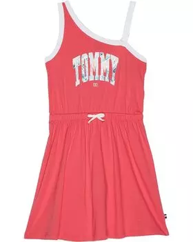 Платье Tommy Hilfiger One Shoulder Dress, цвет Teaberry