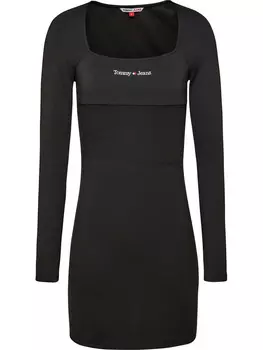 Платье Tommy Hilfiger Serif, черный