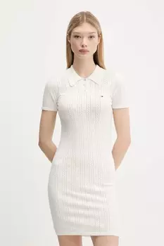 Платье Tommy Jeans, бежевый