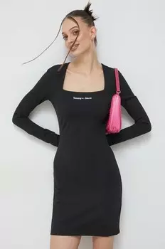 Платье Tommy Jeans, черный