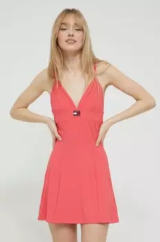 Платье Tommy Jeans, розовый