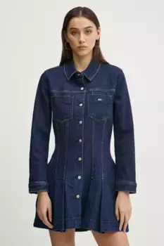 Платье Tommy Jeans, темно-синий