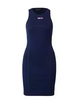Платье Tommy Jeans, темно-синий