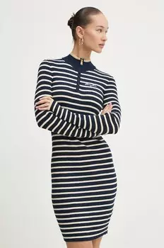 Платье Tommy Jeans, темно-синий