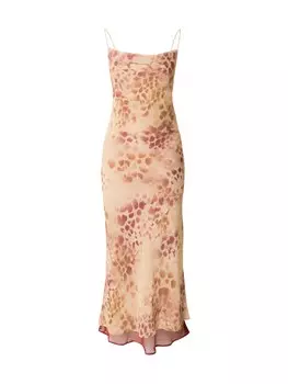 Платье TOPSHOP, бежевый