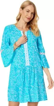 Платье-туника Hollie Lilly Pulitzer, цвет Resort White Took Me By Sunrise