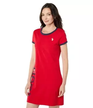 Платье U.S. POLO ASSN., Graphic Ringer Dress