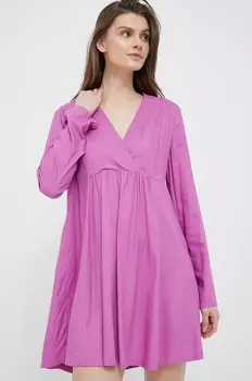 Платье United Colors of Benetton, фиолетовый