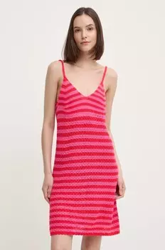 Платье United Colors of Benetton, розовый