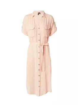 Платье VERO MODA Dress VMBUMPY, оранжевый