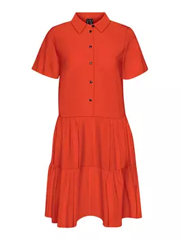 Платье Vero Moda Jeanett, красный