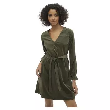 Платье Vero Moda Linda, зеленый