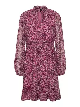 Платье Vero Moda, пестрый розовый