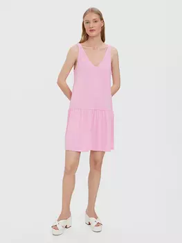 Платье Vero Moda Uljajune, розовый