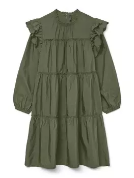Платье VERO MODA VMIsolde, оливковый