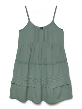 Платье VERO MODA VMPretty, темно-зеленый
