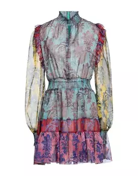 Платье Versace Jeans Couture, бирюзовый