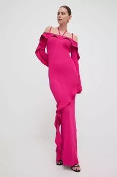 Платье Versace Jeans Couture, розовый