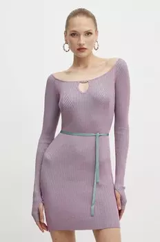 Платье Versace Jeans Couture, розовый