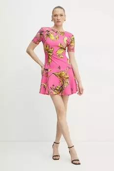 Платье Versace Jeans Couture, розовый