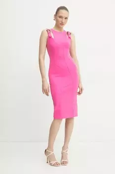Платье Versace Jeans Couture, розовый