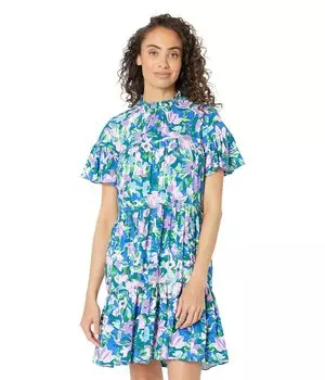 Платье Vince Camuto, Chiffon Float with Pleated Sleeve
