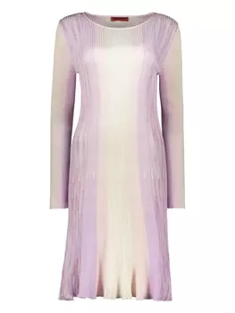 Платье в рубчик Missoni, фиолетовый