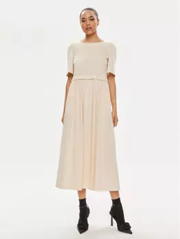 Платье Weekend Max Mara, бежевый