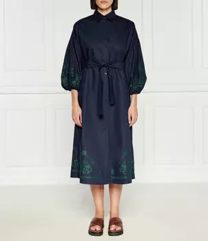 Платье Weekend MaxMara, темно-синий