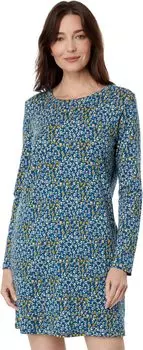 Платье Windmere II с длинными рукавами Toad&Co, цвет Cornflower Ditsy Print