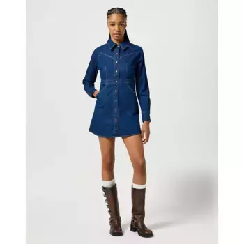 Платье Wrangler 112356504, синий