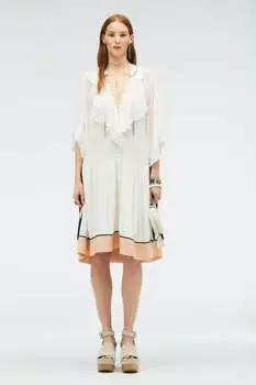 Платье ZARA, белый