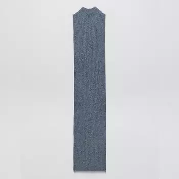Платье Zara Chenille, синий