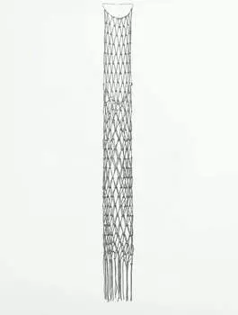 Платье Zara Rhinestone Mesh, серебристый