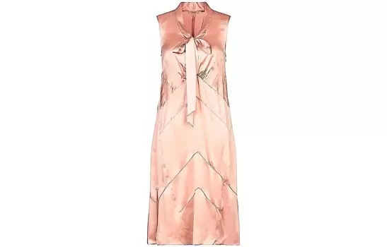 Платье женское Burberry без рукавов, розовый