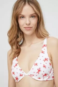 Плавательный бюстгальтер Hollister Co., белый