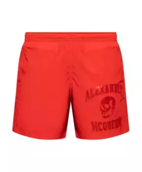 Плавки Alexander Mcqueen, красный