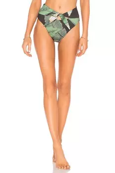 Плавки бикини BEACH RIOT x REVOLVE Emma, цвет Black Palm