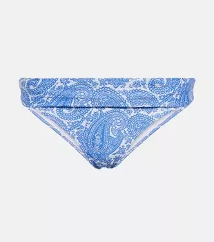 Плавки бикини Cap Mala со складками HEIDI KLEIN, синий