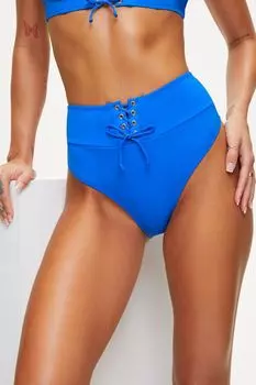 Плавки бикини Catalina кобальтового цвета с завышенной талией Ann Summers, синий