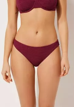 Плавки бикини CRINKLE WAVES Calzedonia, красный