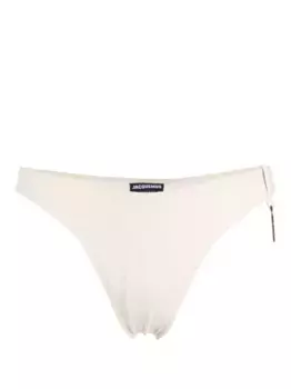 Плавки бикини Le Bas de Maillot Signature JACQUEMUS, нейтральный