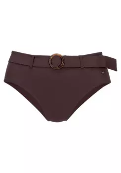 Плавки бикини s.Oliver Highwaist, коричневый