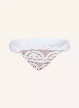 Плавки бикини с треугольными чашечками lace fanned teeny Pilyq, белый