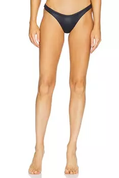 Плавки бикини с высоким вырезом scoop rio Seafolly, черный