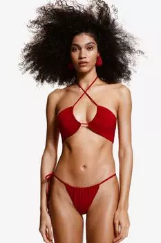 Плавки бикини-стринги H&M, красный