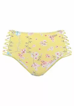 Плавки бикини Sunseeker Highwaist, цвет gelb bedruckt