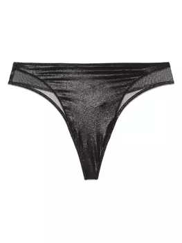 Плавки бикини танга Maison Close Minuit, черный
