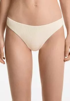 Плавки бикини TEXTURED CLASSIC OYSHO, бежевый